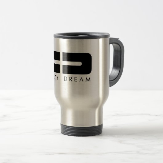 "DREAM CRAZY" Mugs (Devant droit)