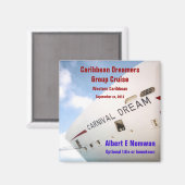 Dream Custom Cruise Magnet Magneet (Voorkant / Achterkant)