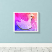 Dream Duck Canvas Afdruk (Insitu (Houten vloer))