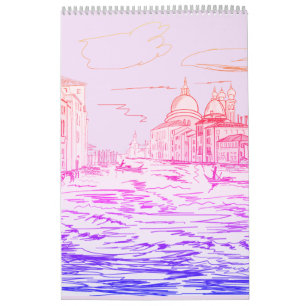 Dream en reis rond de agenda 20XX Kalender