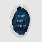 Dream Explore Imagine Inspirational Galaxy Star (devant)