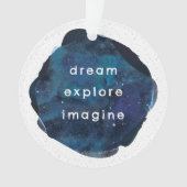 Dream Explore Imagine Inspirational Galaxy Star (devant)