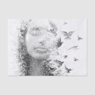 Dream Face-meubelpapier voor het loskoppelen van s Tissuepapier