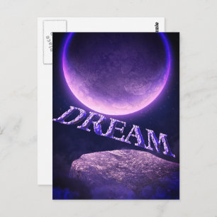Dream Fantasy Moon Inspirerend Briefkaart