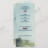 Dream Flight Invitation de fête d'anniversaire (Devant / Derrière)