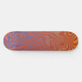 Dream Flow l Abstract Trippy Patroon - No. 01 Skateboard (Horizontaal)