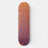 Dream Flow l Abstract Trippy Patroon - No. 01 Skateboard (Voorkant)