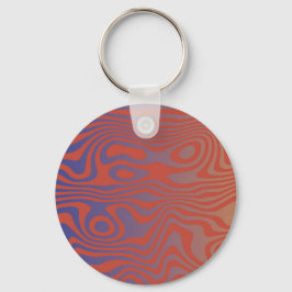 Dream Flow l Abstract Trippy Patroon - No. 01 Sleutelhanger