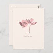 Dream Flowers in Love – RomanticFantasy Nature  Briefkaart (Voorkant / Achterkant)