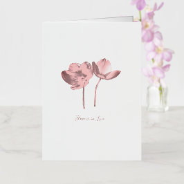 Dream Flowers in Love – RomanticFantasy Nature  Folie Wenskaart