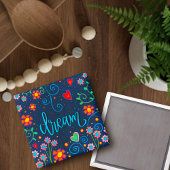 Dream Fun Floral Whimsical Inspirivity Magnet Magneet