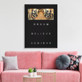Dream gelooft bereiken Motivatie Citaat Canvas Pr (Insitu (Woonkamer))