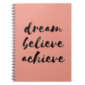Dream gelooft dat notitieboek bereikt wordt (Voorkant)