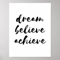 Dream gelooft dat poster bereikt wordt