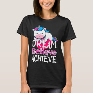 Dream gelooft geloven bereiken Rainbow Myth Fairyt T-shirt