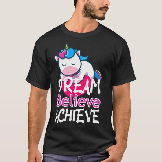 Dream gelooft geloven bereiken Rainbow Myth Fairyt T-shirt (Voorkant)
