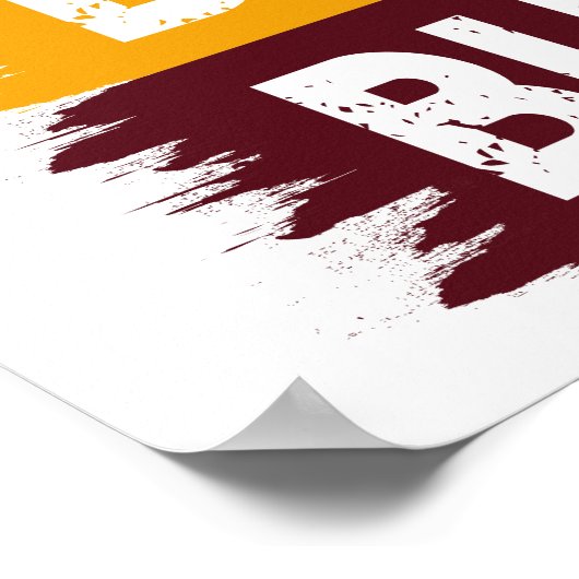 Dream gelooft geloven dat het gebouwd is poster (Hoek)