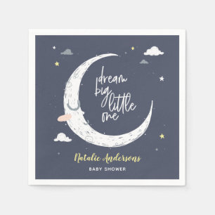 Dream groot klein baby shower feest servet