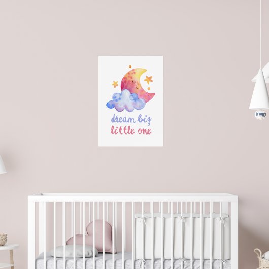 Dream grote kleine poster (Kinderkamer 2)