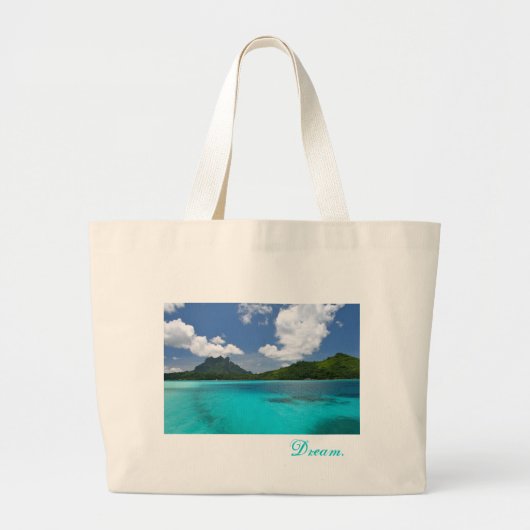Dream. Grote Tote Bag (Voorkant)