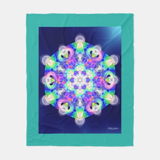 Dream Guides Fleece Deken (Voorkant)