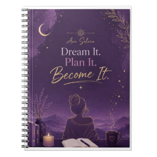 Dream Het Plan Het Worden Dagboek Ava Solara Notitieboek