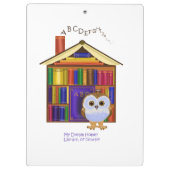 Dream Home - Bibliotheek! Klembord (Achterkant)