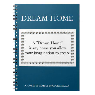 Dream Home Quote - Design 3 Notitieboek