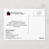 Dream Home Real Estate briefkaart (Achterkant)