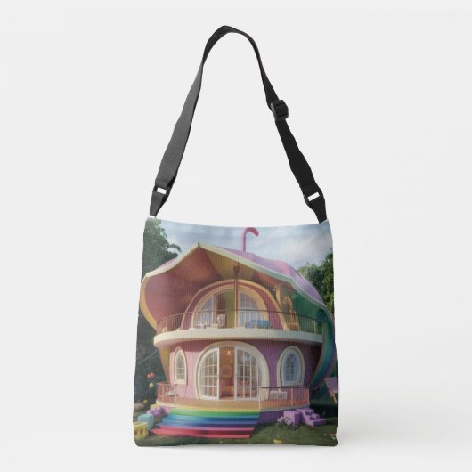 Dream House Collectie Crossbody Tas (Achterkant)
