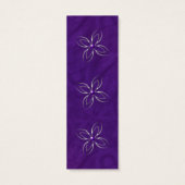 Dream in Amethyst-Bladwijzer Mini Visitekaartjes (Achterkant)