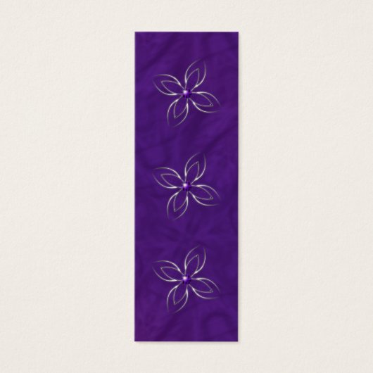 Dream in Amethyst-Bladwijzer Mini Visitekaartjes (Voorkant)