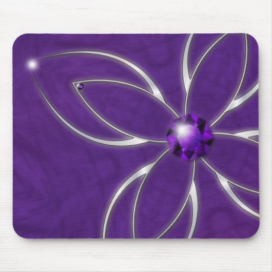 Dream in Amethyst Mousepad Muismat (Voorkant)