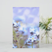 Dream in blauw briefpapier (Staand voorkant)