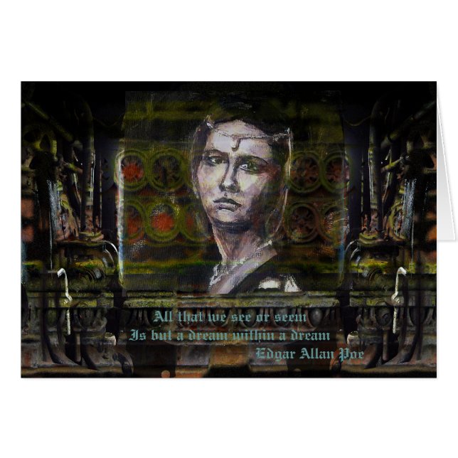 Dream in een droomkaart (Voorkant Horizontaal)