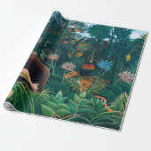 Dream in Exotic Oerwoud Forest Cadeaupapier (Uitgerold)