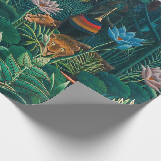 Dream in Exotic Oerwoud Forest Cadeaupapier (Hoek)