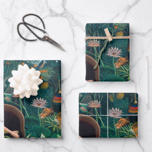 Dream in Exotic Oerwoud Forest Inpakpapier Vel