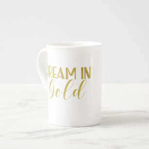 Dream in Gold Coffee-Mok Porselein Kop
