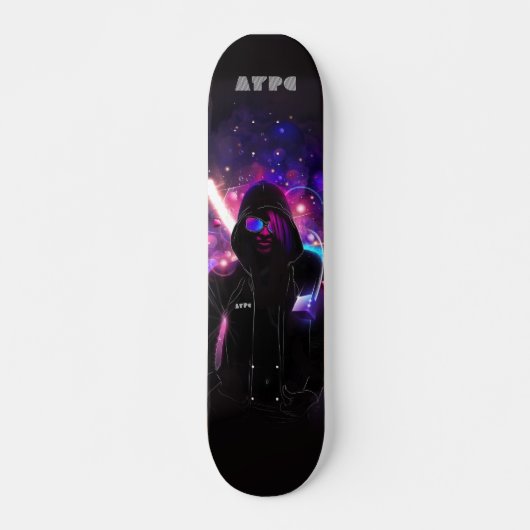 Dream in kleuren skateboard (Voorkant)