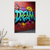 DREAM in Wildstyle: Graffiti Awakening Poster (Keuken)
