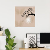 Dream in worden poster (Thuiskantoor)