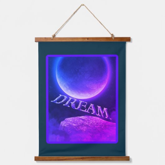 Dream Inspirerend Hangend Wandkleed (Voorkant)