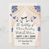 Dream invitation for a breathtaking wedding (Devant / Derrière)