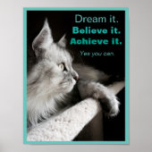 Dream It and Do It Motivational Poster (Devant)