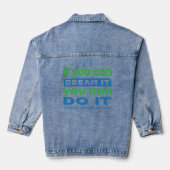 Dream It, Do It - Tee d’inspiration pour les femme (Verso)