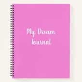 Dream Journal - (Devant)