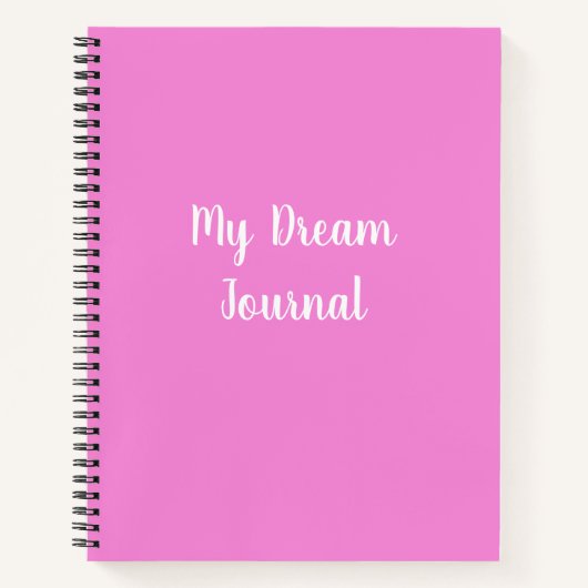 Dream Journal - (Devant)