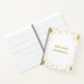 Dream Journal - Gold et White Sun et Stars (Intérieur)