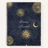 Dream Journal - Modern Celestial Theme Journal (Devant)